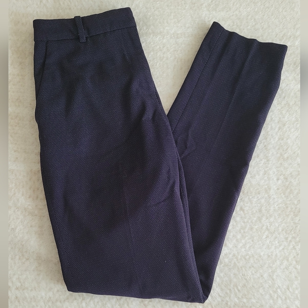H&M Women's Navy Blue Office Pants